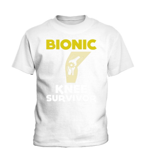 Valentines Day- BIONIC KNEE SURVIVOR Kids T-Shirt