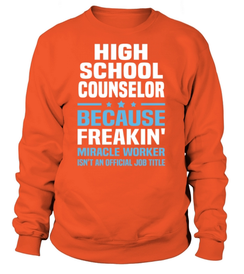 High School Counselor Women's Sweatshirt