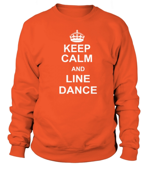 Keep Calm And Line Dance Men's Sweatshirt