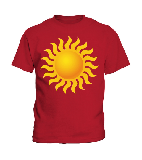 Sun - Space - Summer - Vacation - Sunshine Kids T-Shirt