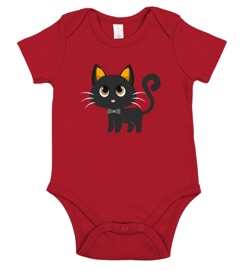 Cute Cat Animal Pet Funny Kitty Short Sleeve Baby One-Piece