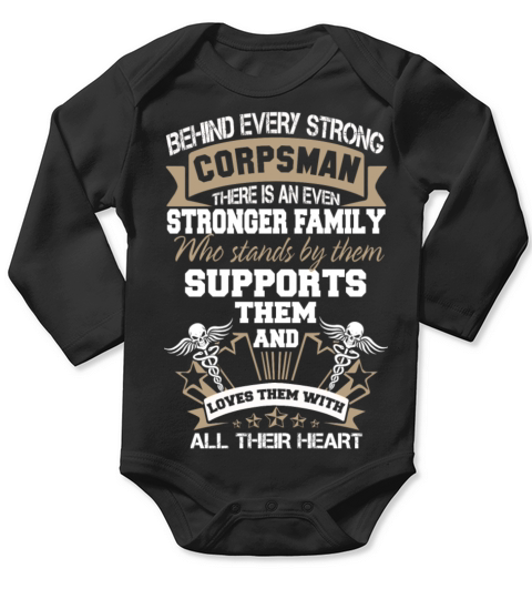 CORPSMAN Long Sleeve Baby One-Piece