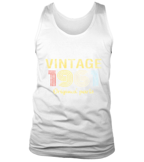 Vintage 1961 Original Parts Tank Top Unisex