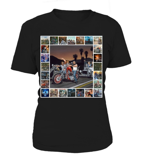 MOTORCYCLES DAVID MANN ART COLLECTION Women's T-Shirt