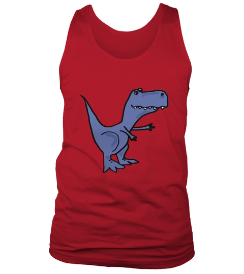 Cute T-Rex Dinosaur Cartoon T-shirt Tank Top Unisex