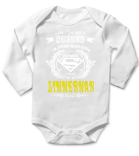 ZIMMERMAN . superhero ZIMMERMAN Long Sleeve Baby One-Piece