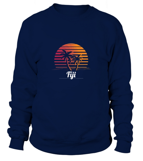 Fiji Retro Throwback 70S 80S Gift Tee Women's Sweatshirt