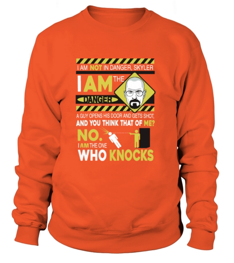 Breaking bad-I am the danger awesome t-shirt Women's Sweatshirt