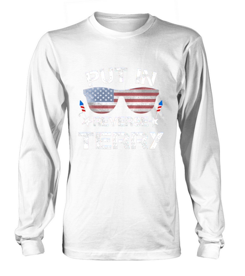 Fireworks Put It In Reverse Terry American Flag Sunglasses Long sleeved Unisex