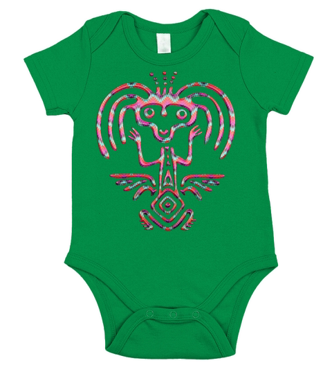 Maya tattoo Short Sleeve Baby One-Piece