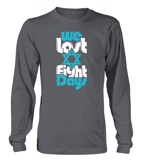 8 Days Of Hanukkah Men's Long Sleeve