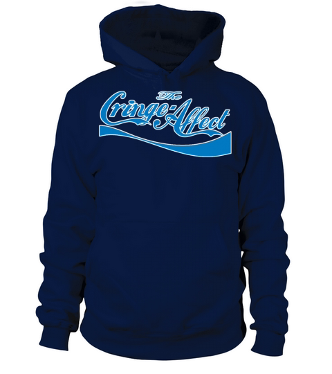 Cringe Cola Mash-Up Blue Women's Hoodie