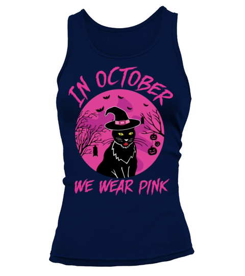 In October We Wear Pink Breast Cancer Women's Tank Top