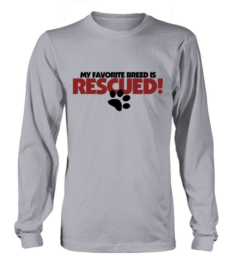 Rescued Dog Men's Long Sleeve