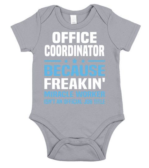 Office Coordinator Short Sleeve Baby One-Piece