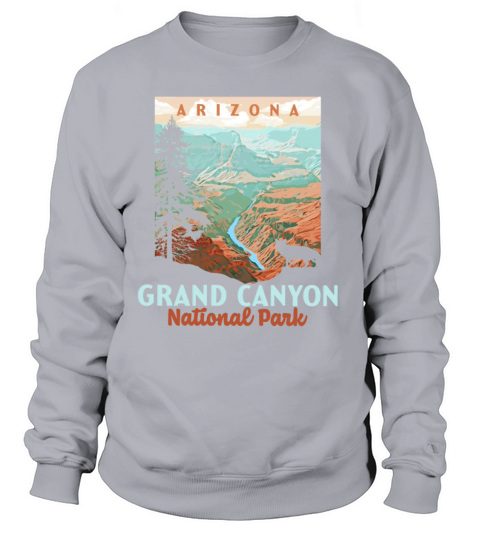 Grand Canyon National Park Arizona Vintage WPA Women's Sweatshirt