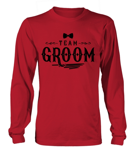 Groom Party Team Groom Women's Long Sleeve