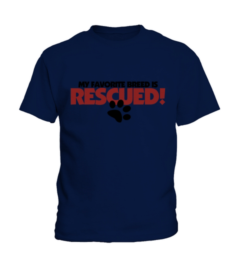 Rescued Dog Kids T-Shirt