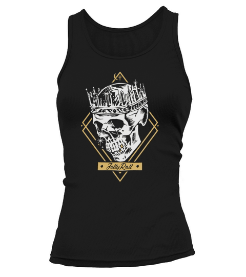 jelly roll skull crown merch Tank top Woman
