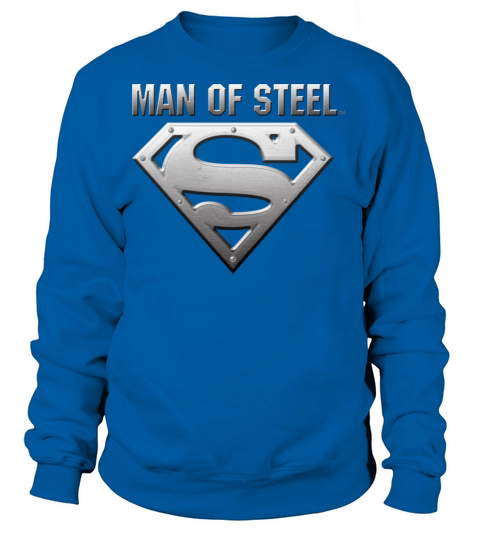 Superman S-Shield Steel Look Women's Sweatshirt