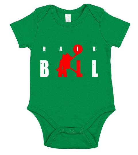 Hairball Band In red Short Sleeve Baby One-Piece