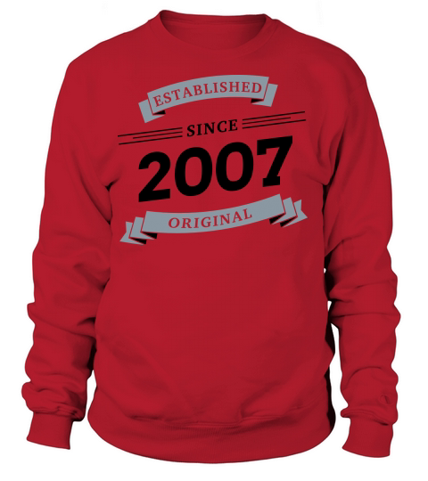 Established since 2007 Women's Sweatshirt