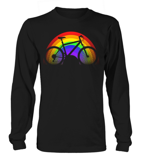 Mountainbike Rainbow Women's Long Sleeve