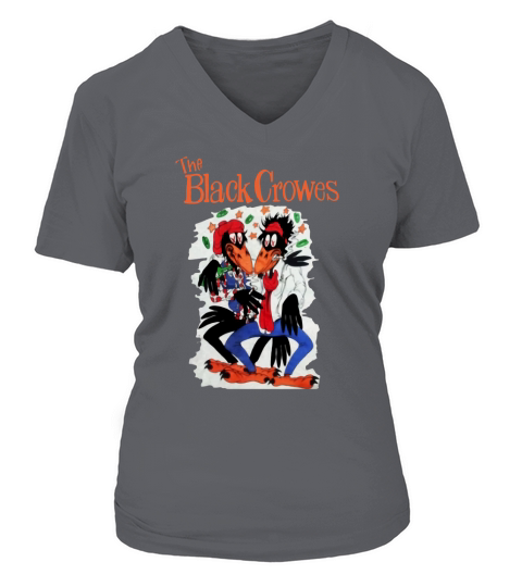 Vintage The Black Crowes V-neck T-Shirt Woman