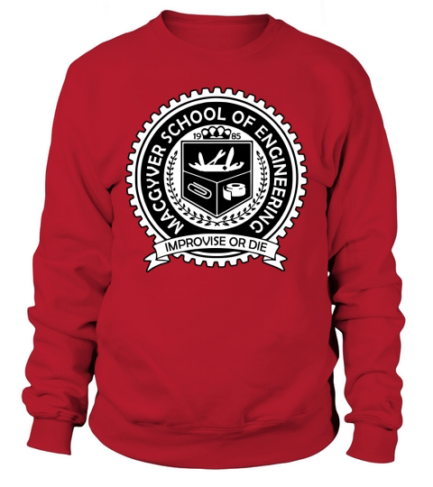 Macgyver School of engineering logo Sweatshirt Unisex