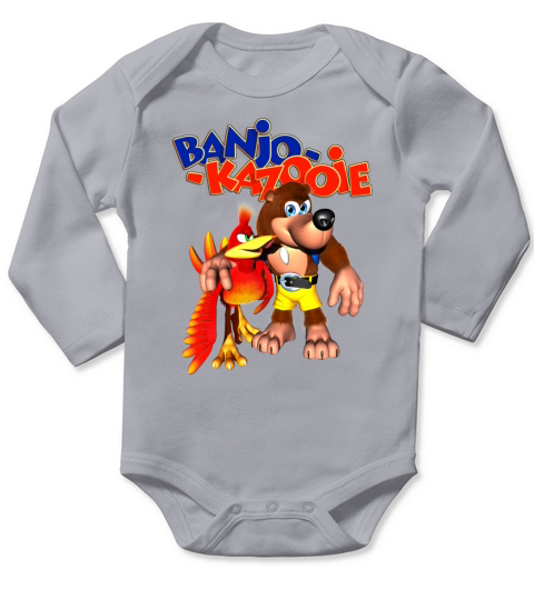Banjo Kazooie Shirt Shirt Long Sleeve Baby One-Piece