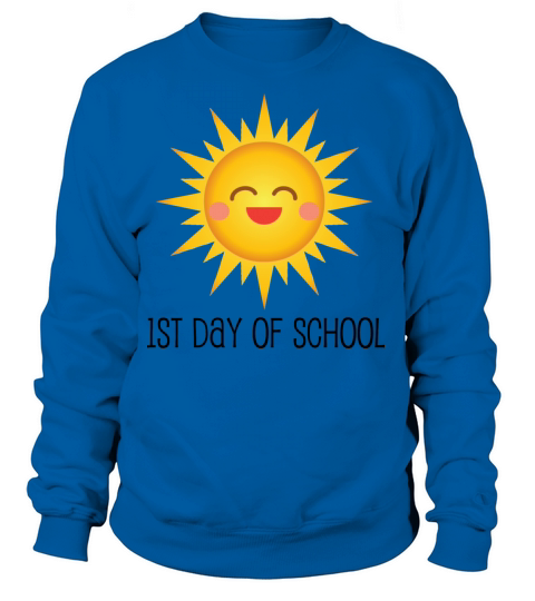 1st Day of School Student Women's Sweatshirt