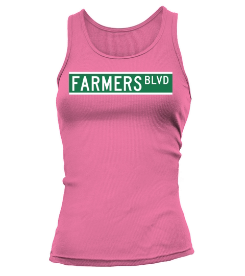 FARMERS BLVD SIGN Tank top Woman