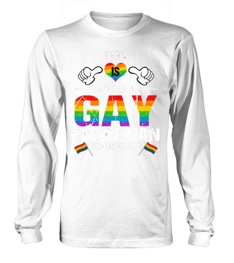 This Is What A Gay Policeman Looks Like LGBT Pride Men's Long Sleeve