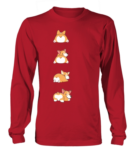 Corgi Butt Women's Long Sleeve