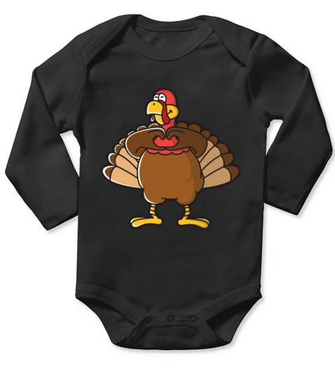 Kiki Challenge Turkey Funny Thanksgiving Shirt Long Sleeve Baby One-Piece