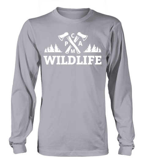 wild life camp Men's Long Sleeve