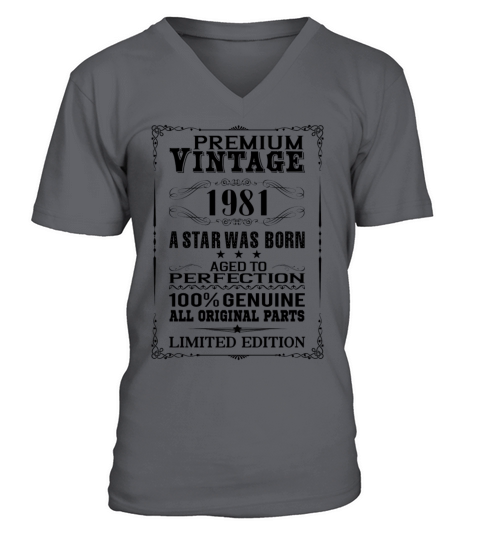 PREMIUM VINTAGE 1981 Men's V-Neck T-shirt