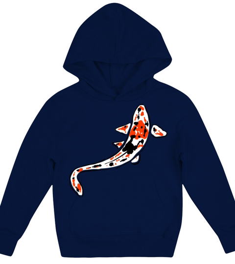 fish koi Kids Hoodie