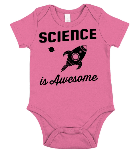 Science is Awesome Short Sleeve Baby One-Piece