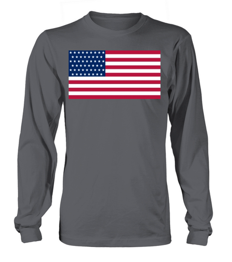American Flag Shirt Women's Long Sleeve