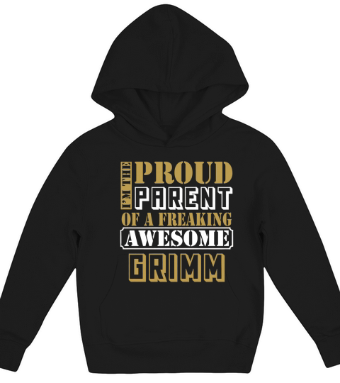 PARENT OF GRIMM THING SHIRTS Kids Hoodie