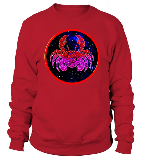 Unique Pattern of Cancer Zodiac Men's Sweatshirt