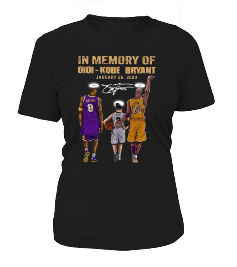 in Memory of Kobe and Gigi Signature Women's T-Shirt
