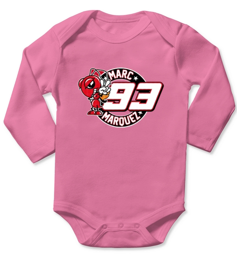 marc marquez Long Sleeve Baby One-Piece
