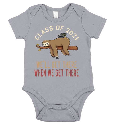 class of 2021 Short Sleeve Baby One-Piece