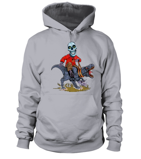 Dinosaur Halloween skeleton Women's Hoodie
