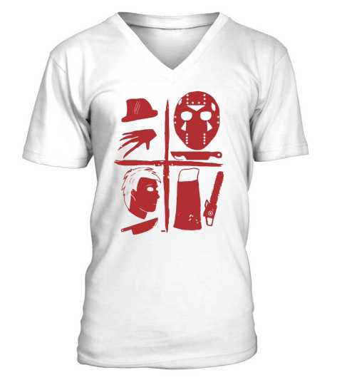 Horror V-Neck T-shirt