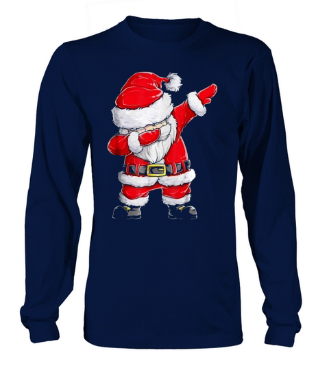 The Dabbing Santa Long sleeved Unisex