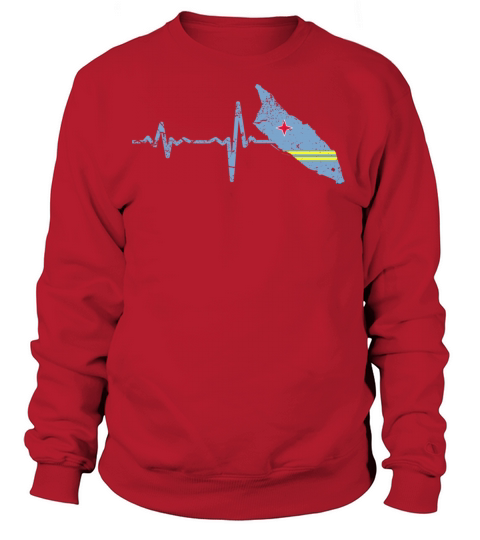 Heartbeat Aruba gift Women's Sweatshirt