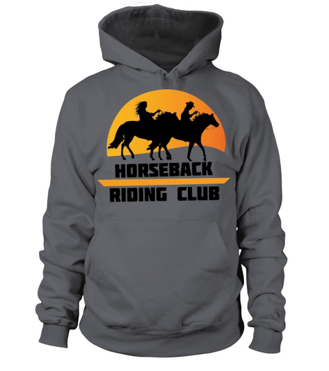 Horseback Riding Club - Horse Lovers Women's Hoodie